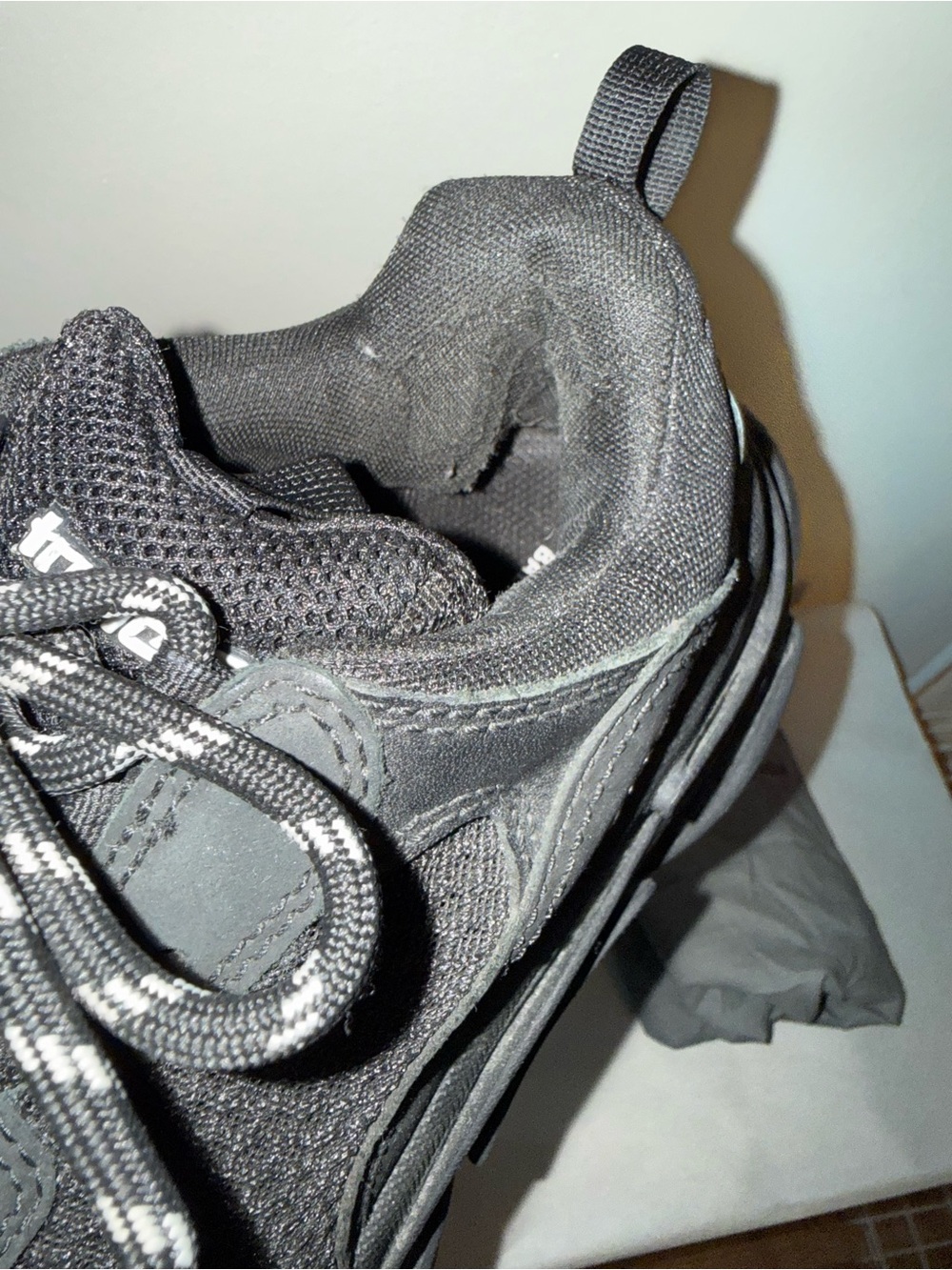Balenciaga Black Triple S Style Chunky Sneakers Size FR/EUR 39 $1,190 - Picture 9 of 13